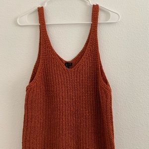 Rusty colored tank top
